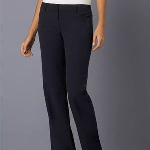 Michael Kors Front Flat Navy Slacks Work Pants NWT